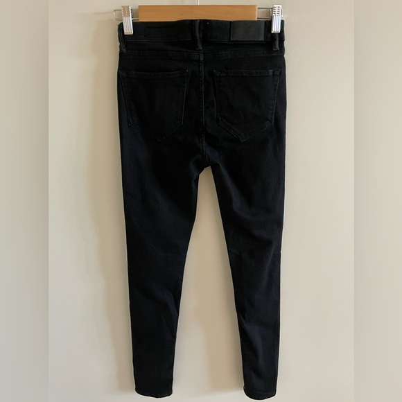 AllSaints Grace Jeans Black Skinny Jeans Size 27 - Picture 3 of 5
